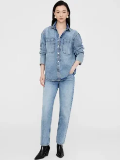 Dante Shirt in Vintage Denim
