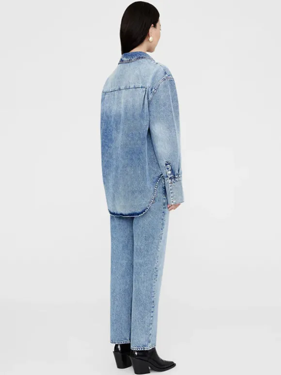 Dante Shirt in Vintage Denim
