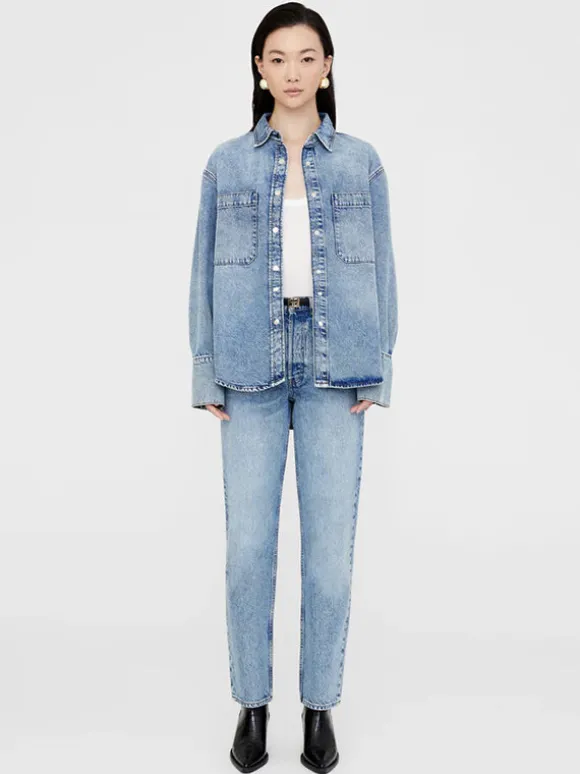 Dante Shirt in Vintage Denim