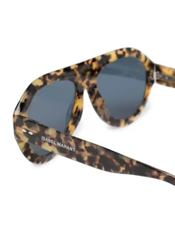 Darly Sunglasses in Honey Brown Havana Blue