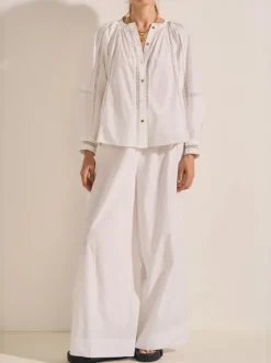 Deion Blouse in White