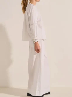 Deion Blouse in White