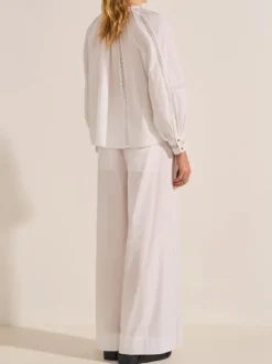 Deion Blouse in White