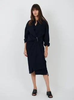 Delicks Dress in Navy