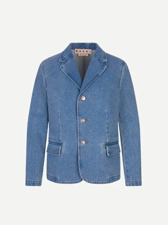 Denim Jacket in Colbolt