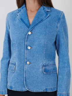 Denim Jacket in Colbolt