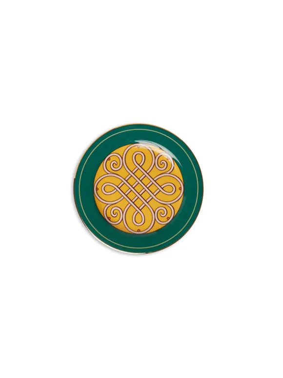 Dessert Plates set of 2 in Cortile Green