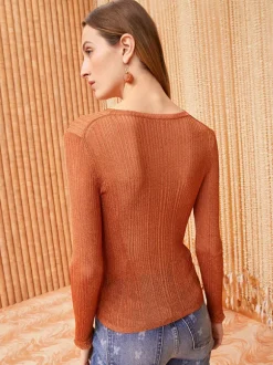 Diana Pullover in Bronze