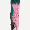 Dinam Dress in Pink