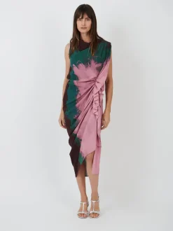 Dinam Dress in Pink