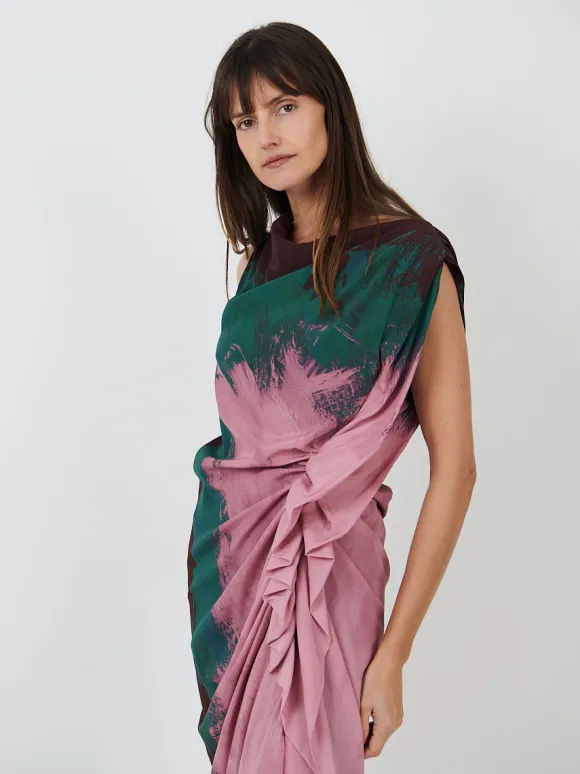 Dinam Dress in Pink