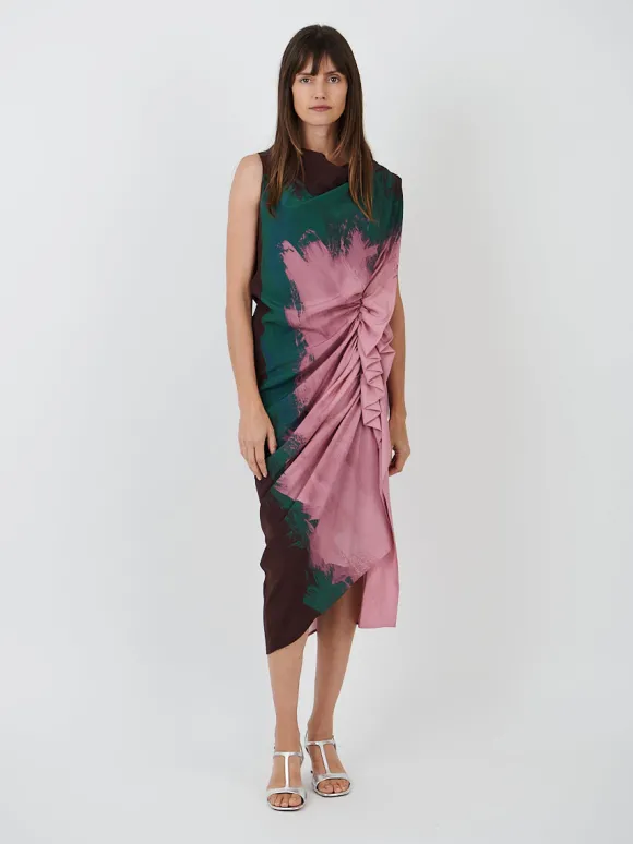 Dinam Dress in Pink