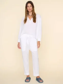 Draper Pant in White