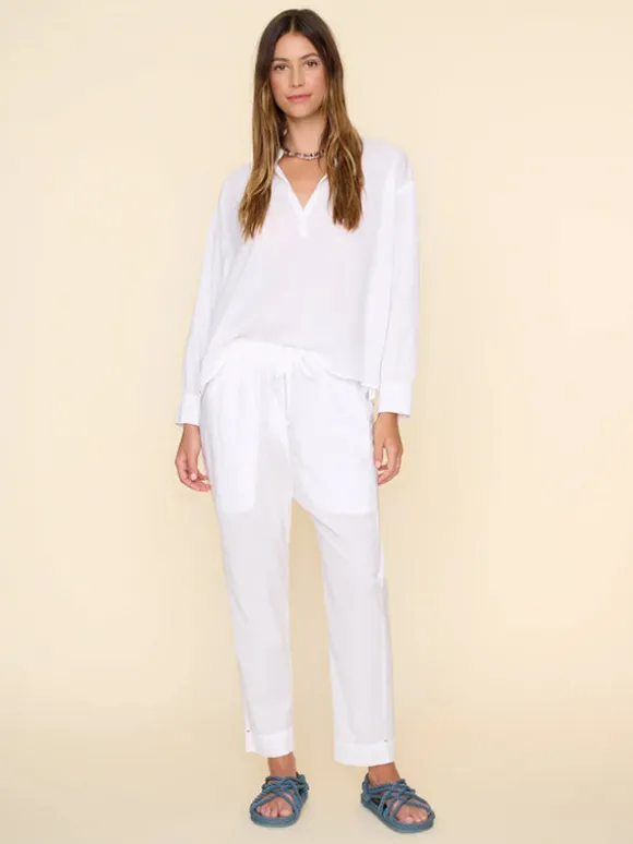Draper Pant in White