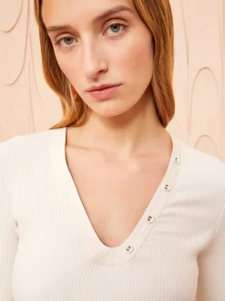 Edie Top in Ivory