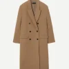 Edmont Double Breasted Long Coat