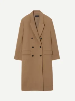 Edmont Double Breasted Long Coat