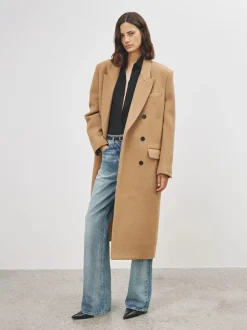 Edmont Double Breasted Long Coat