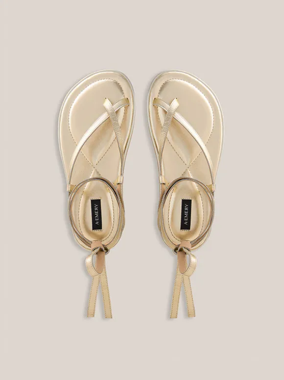 Elliot Sandal in Gold