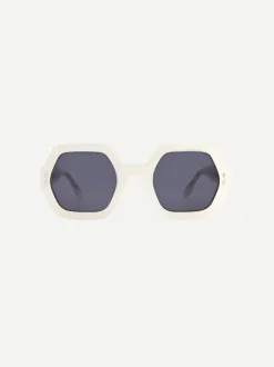 Ely Sunglasses in White