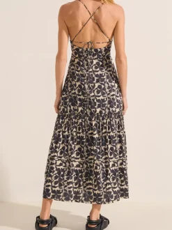 Eucleia Dress in Clover Print