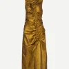 Fiorella Dress in Burnish