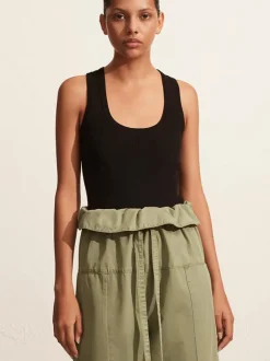 Fisherman Drawcord Pant in Oregano