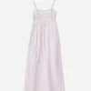 Flavia Dress in Firework Stripe