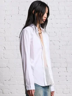 Foldout Shirt in White