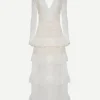 Footloose Lacey Dress in White