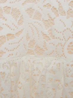 Footloose Lacey Dress in White