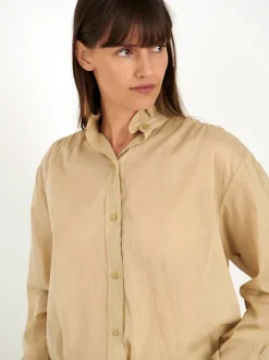 Gamble Top in Light Kahki