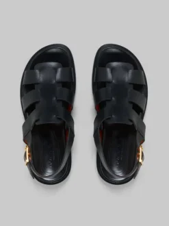 Gladiator Fussbett Sandals In Black