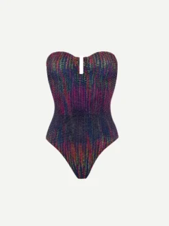 Halo Bustier in Imprime Cameleon