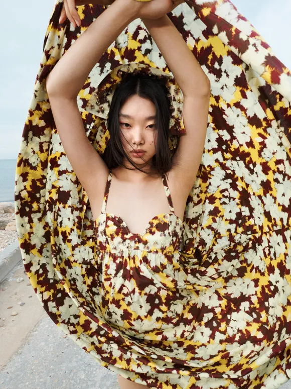 Harlan Dress in Acacia