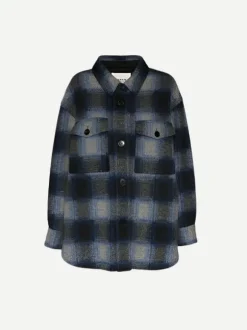 Harveli Coat in Navy