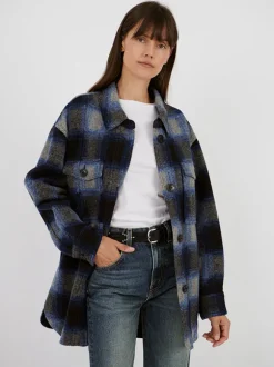 Harveli Coat in Navy