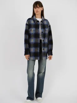 Harveli Coat in Navy