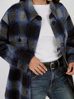 Harveli Coat in Navy