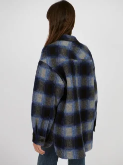 Harveli Coat in Navy
