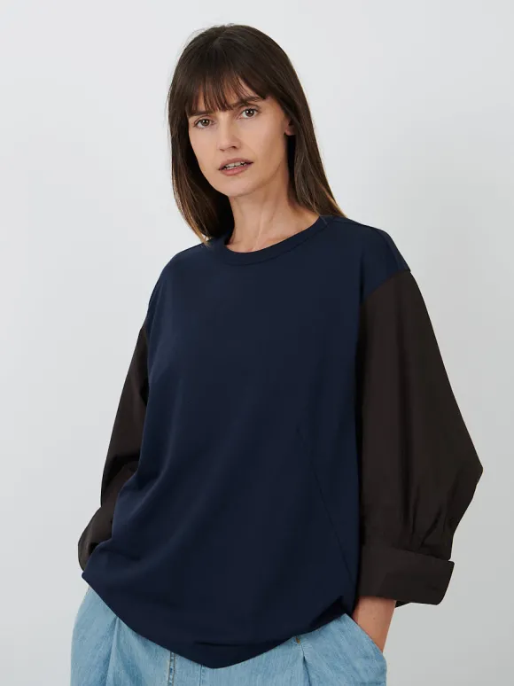 Heris T-Shirt in Navy