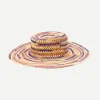 Hippie Fiesta Crochet Hat in Multi Lavender