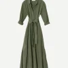 Hope Dress in Ash Green