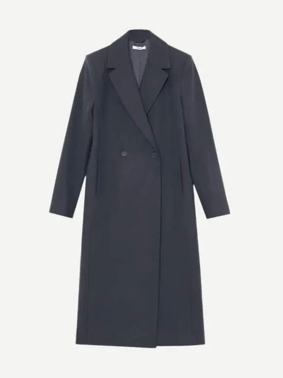 Howell Coat in Steelo