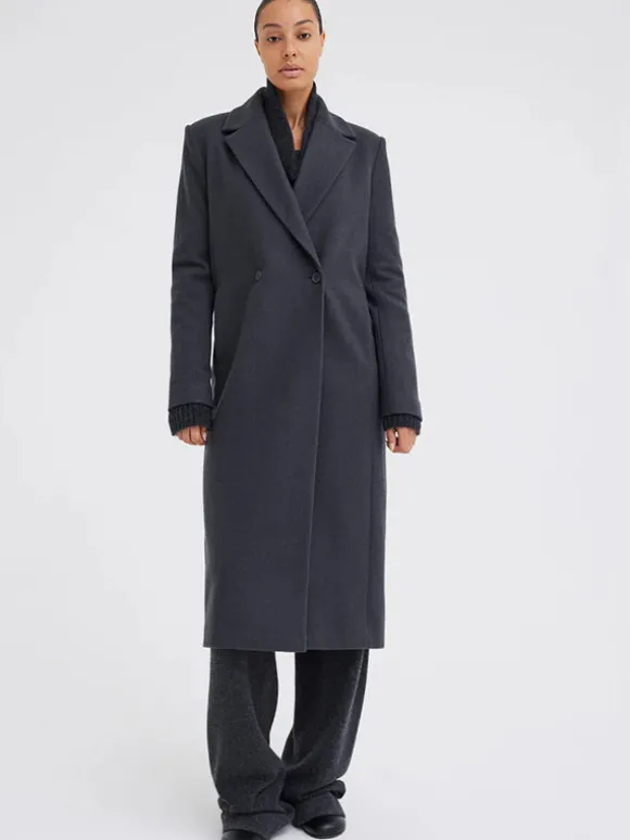 Howell Coat in Steelo