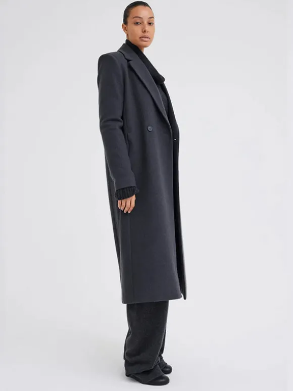 Howell Coat in Steelo