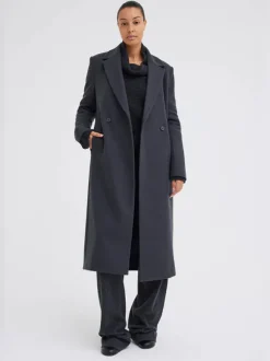 Howell Coat in Steelo