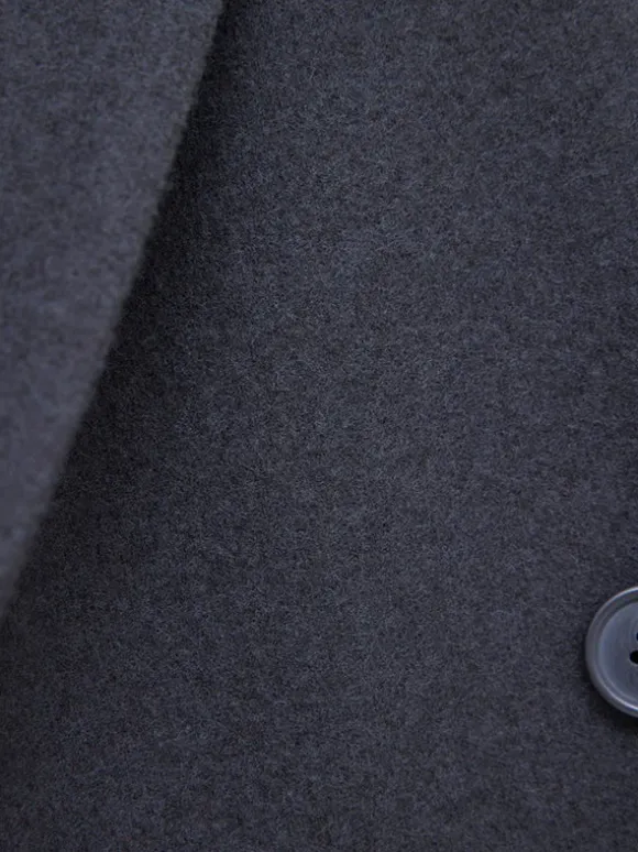 Howell Coat in Steelo