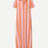 Hypnos Shirt Dress in Xora Stripe