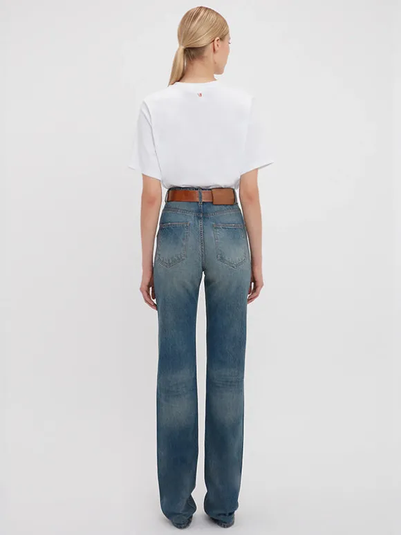 I Like You But I Like Me More Slogan Tee in White